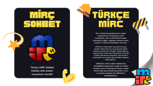 eski Türkçe mIRC sohbet chat odaları. Mobil IRC sohbet chat sitesi.